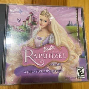 Barbie Rapunzel CD rom game